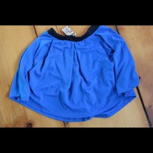 Light blue flowy skirt